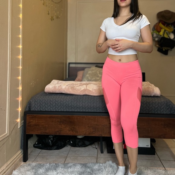 Ideology Orange-Pink Leggings - Picture 4 of 10